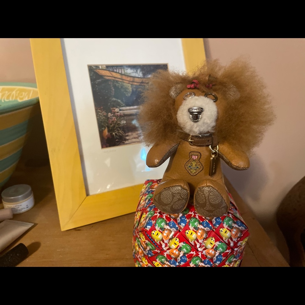 Coach Wizard of Oz Lion Key Fob